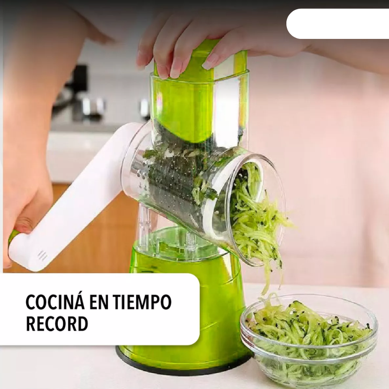RALLADOR DE VERDURAS MULTIFUNCIONAL