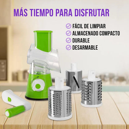 RALLADOR DE VERDURAS MULTIFUNCIONAL